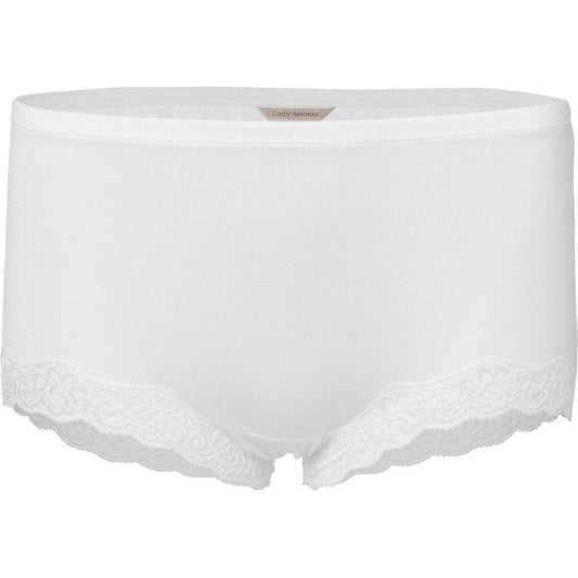 Silk panties i Off-white. fra Lady Avenue