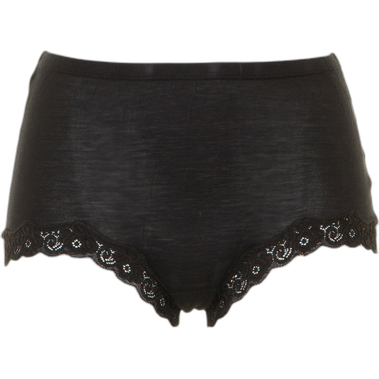 Silk panties i Black. fra Lady Avenue