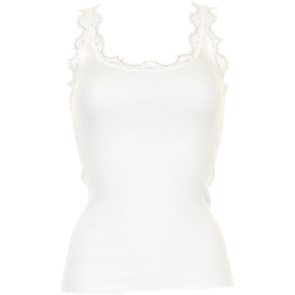 Rosemunde - Silk Top Off-white.