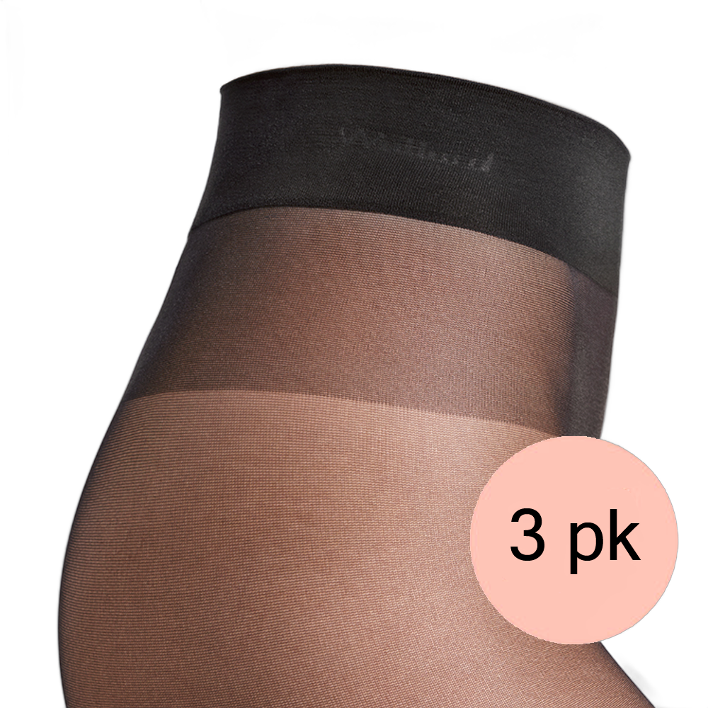 Wolford - Satin touch 20 promotion pack Black.