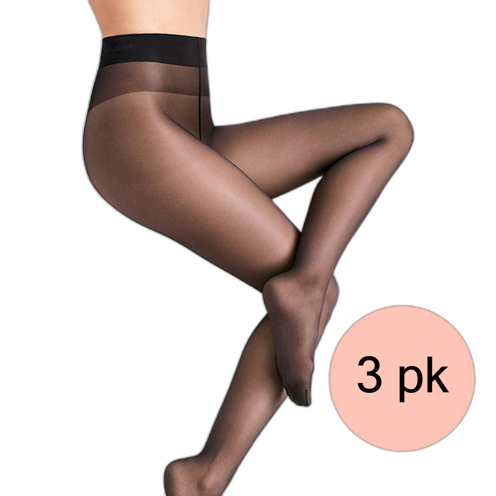 Wolford - Satin touch 20 promotion pack Sort.