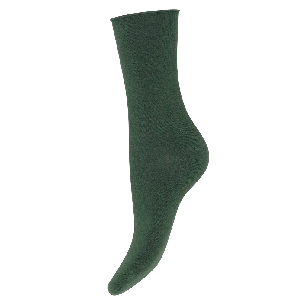 Decoy - Ankle Socks Bamboo Mørkegrøn..