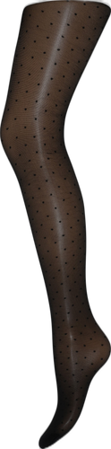 Decoy - Dots 20den Black patterned