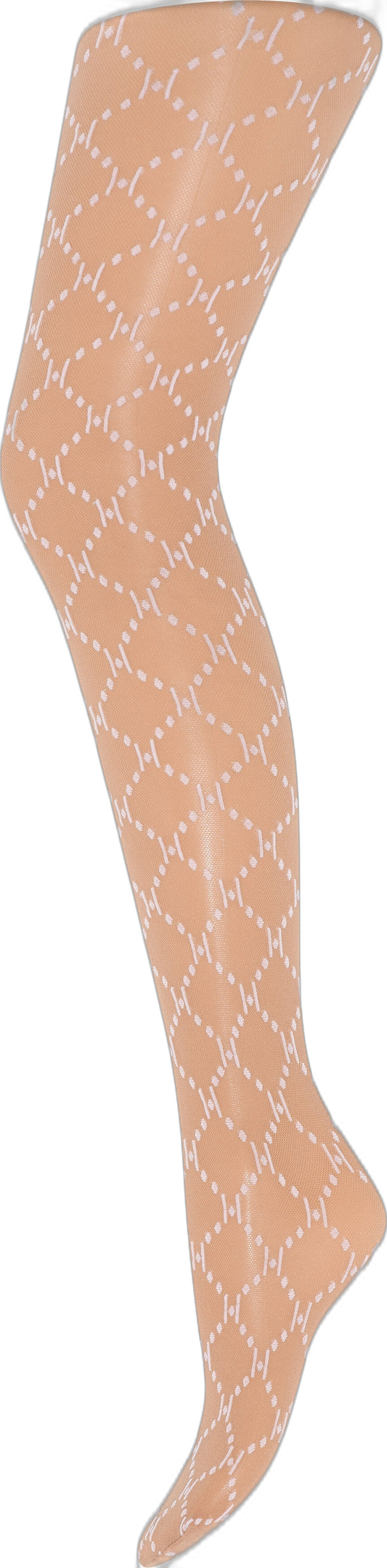 Tights i White patterned fra HYPE THE DETAIL