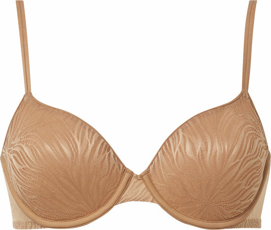 Bra with underwire and padding i Brown..... fra Calvin Klein