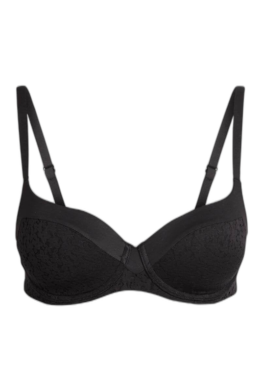 Bra with underwire and padding i Black. fra Chantelle EasyFeel