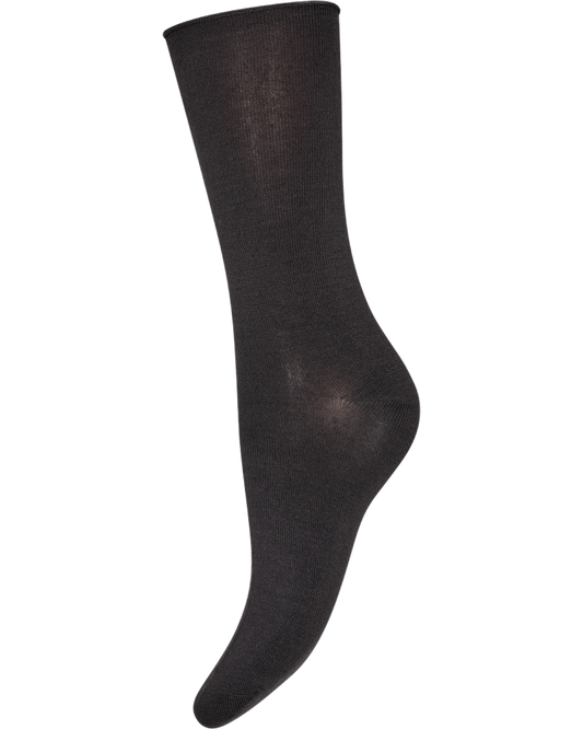 Ankle socks i Dark grey. fra Decoy