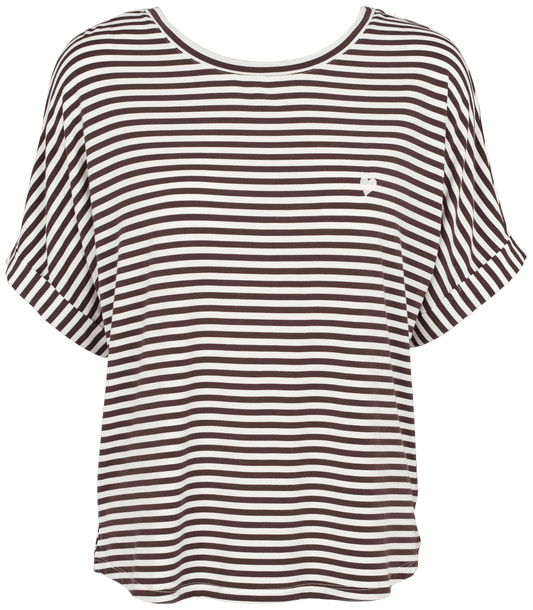 T-shirt i The stripe. fra Missya