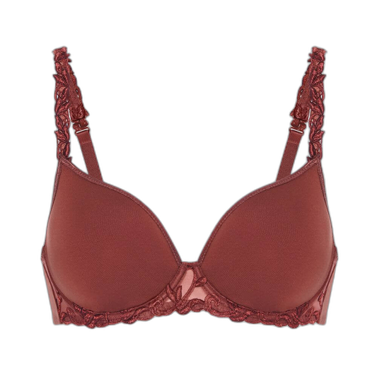 Bra with underwire and padding i Brown......... fra Simone Perele