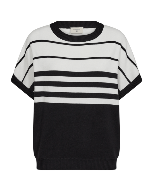 Knitted sweater i The stripe. fra Freequent