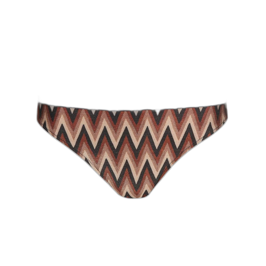 Bikini Bottom i Brown patterned fra Marie Jo Swim