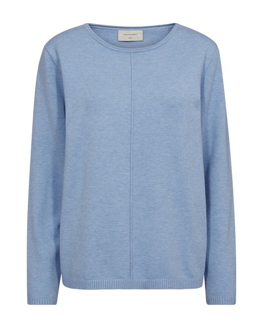 Knitted sweater i Blue...... fra Freequent