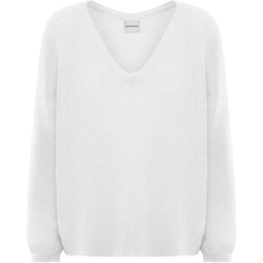 Knitted sweater i Off-white. fra AMERICANDREAMS