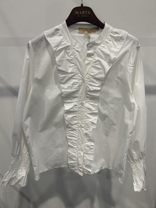Skjorte i Off white fra Marta du Château