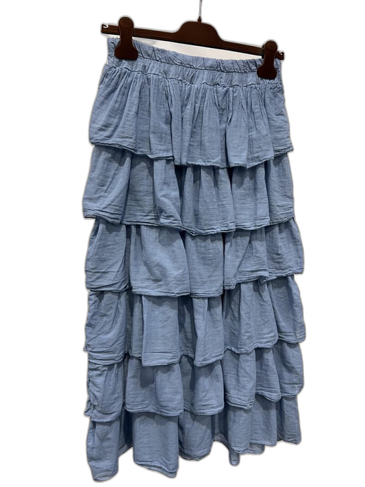 Skirt i Light blue fra Marta du Château