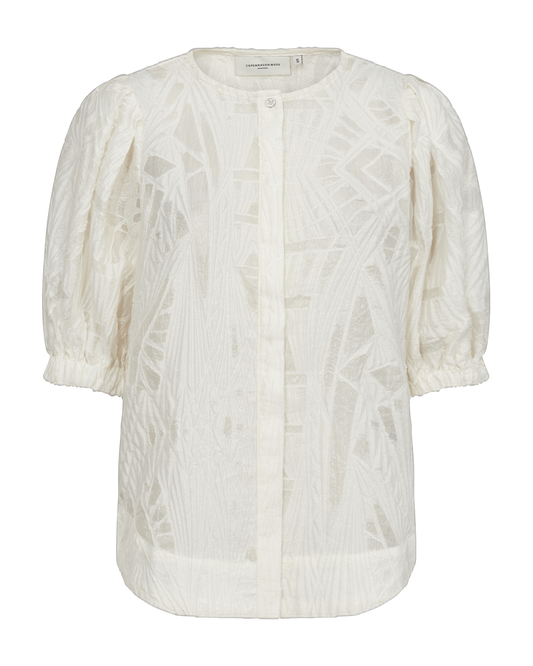 Skjorte i Off white fra Copenhagen Muse