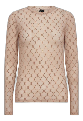 147389 | HYPE THE DETAIL - Mesh Blouse Pudder