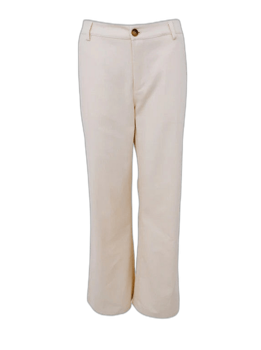 Bukser i Off white fra Black Colour