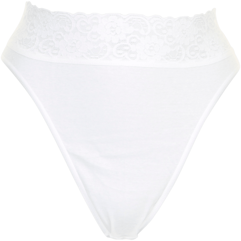125966 | Calida - Lycraspitze Hvid.