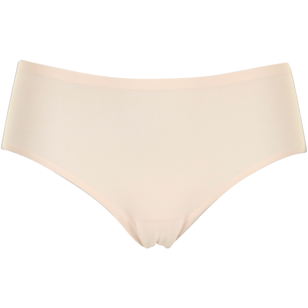 Chantelle Seamless 130750 Soft Stretch Hipster Sand, set forfra, isoleret på hvid baggrund.