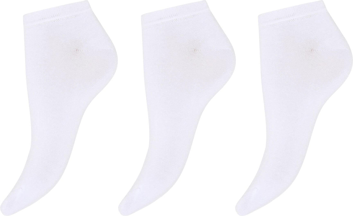 143766 | Decoy - Sneaker Bamboo 3pk Hvid.