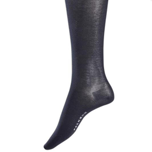 Knæstrømper i Dark navy F fra Falke