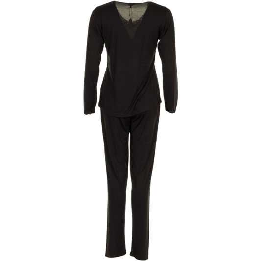 Pyjamassæt i Sort. fra Lady Avenue