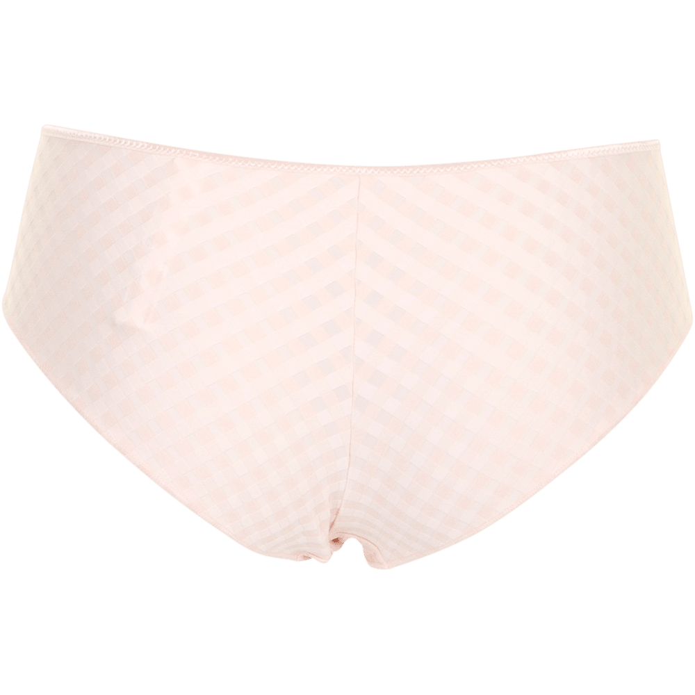 Marie Jo Avero Pearly Pink Rosa hipster, set bagfra på en ensfarvet hvid baggrund.