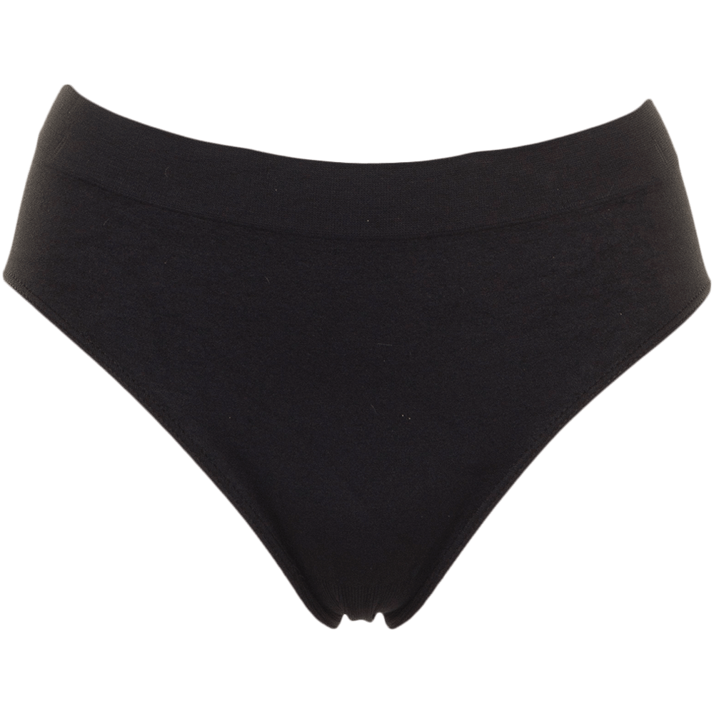 Missya – Lucia Black Sort 099901 trusser – det perfekte sorte undertøj til hverdagen vises på hvid baggrund.