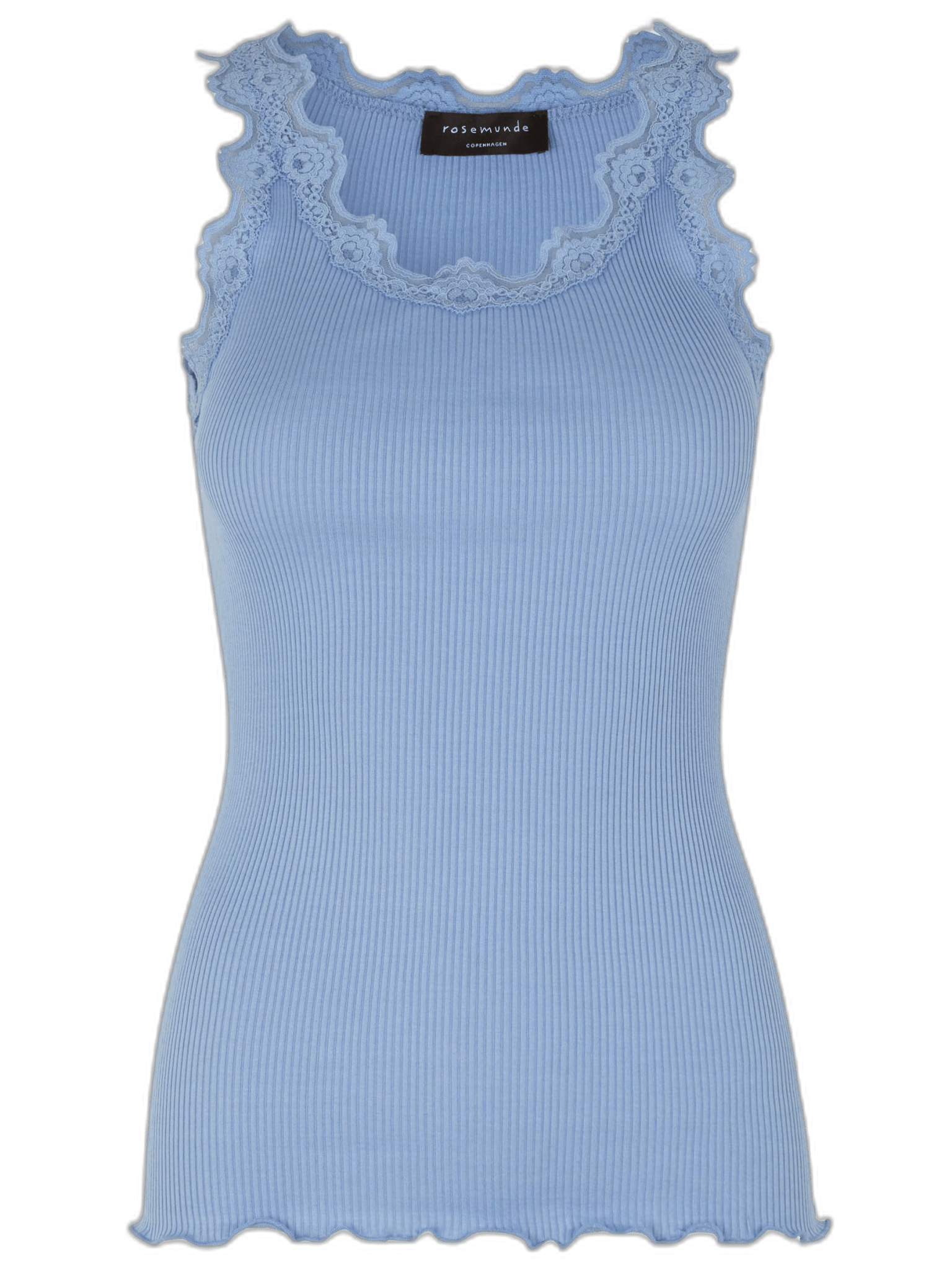 143586 | Rosemunde - Silk Top Blå